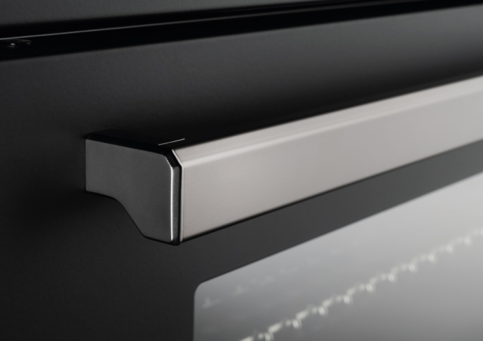 Induksjonstopp Professional, 90 cm, 5 soner, Enkel ovn, Carbonio - Bertazzoni