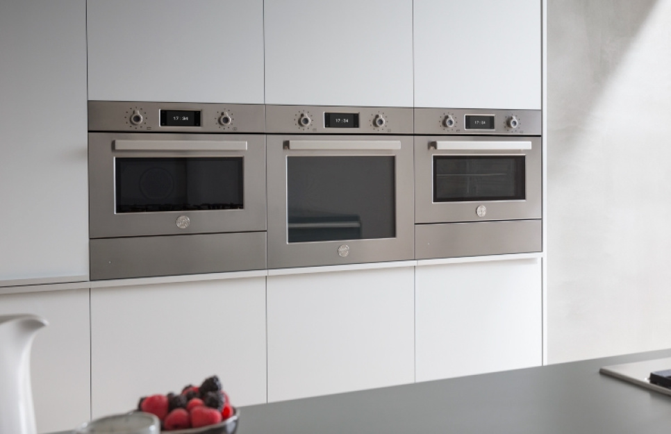 Mikrobølgeovn Modern, Vegghengt, 38 cm, Rustfritt stål - Bertazzoni Mikrobølgeovn Modern, Vegghengt, 38 cm, Rustfritt stål - Bertazzoni