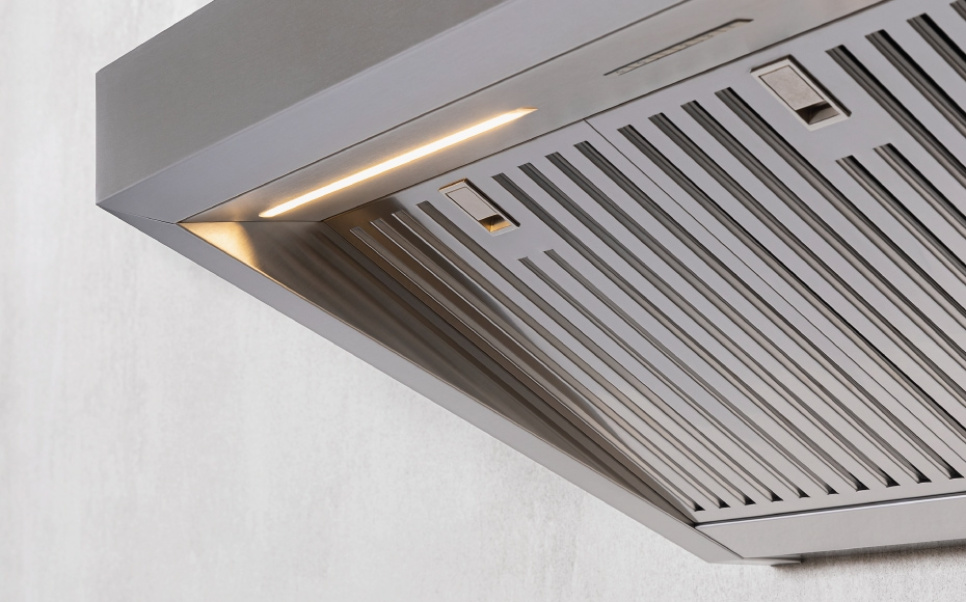 Vifte Professional PRO, veggmontert 90 cm, Rustfritt stål - Bertazzoni Vifte Professional PRO, veggmontert 90 cm, Rustfritt stål - Bertazzoni