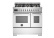 Gasspis Professional, 90 cm, 6 brännare, 2 ugnar, Rostfri - Bertazzoni