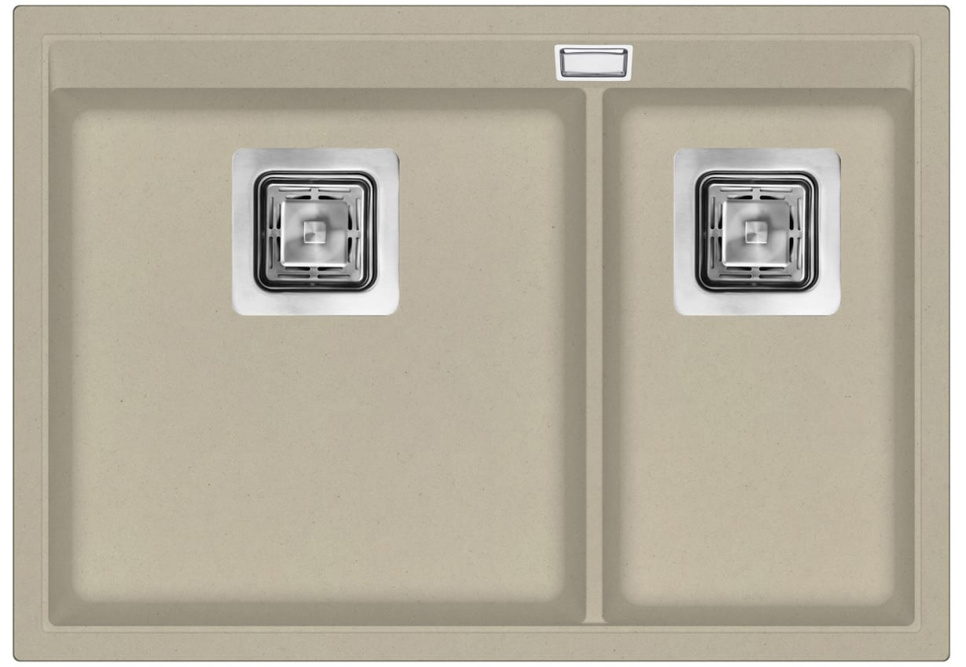 Dobbel oppvaskkum i kompositt - Delicia SQD150