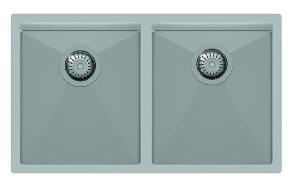 Rustfri dobbel oppvaskkum 760 x 450 mm i gruppen Kjøkkeninnredning / Vask hos The Kitchen Lab (1416-12568)
