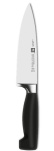 Fire stjerners kokkekniv, 16 cm
