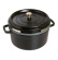 Støpejernsgryte med dampinnsats, 26 cm, 5,2 liter, Sort - Staub