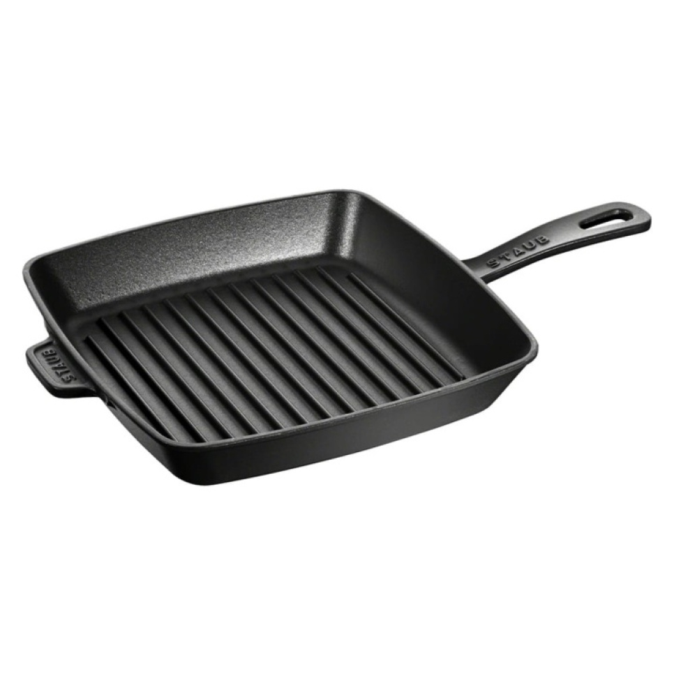 Grillpanne i støpejern, Sort - Staub i gruppen Matlaging / Stekepanne / Grillpanner hos The Kitchen Lab (1418-17546)