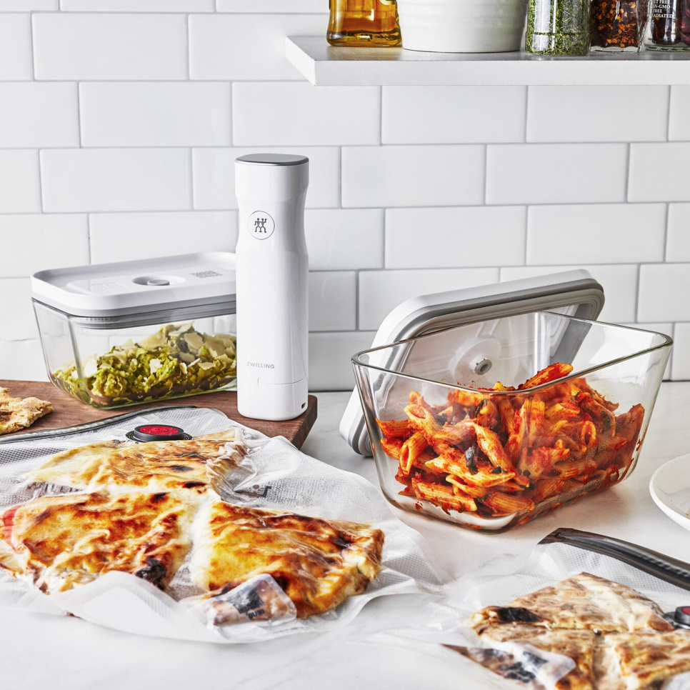Komplett Start Kit Fresh & Save, Electric Vacuum Pump, Vesker og glasskrukker - Zwilling Komplett Start Kit Fresh & Save, Electric Vacuum Pump, Vesker og glasskrukker - Zwilling