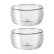 Glass-coupe/Dessertskål i Dobbeltvegget Glass, 280ml, 2-pakning, Sorrento - Zwilling