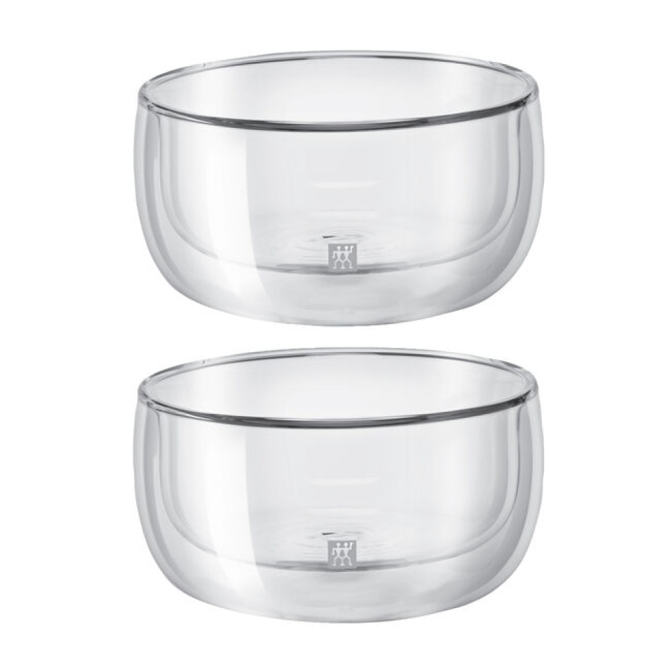 Glass-coupe/Dessertskål i Dobbeltvegget Glass, 280ml, 2-pakning, Sorrento - Zwilling i gruppen Borddekking / Tallerkener, Skåler & Fat / Skål hos The Kitchen Lab (1418-27411)