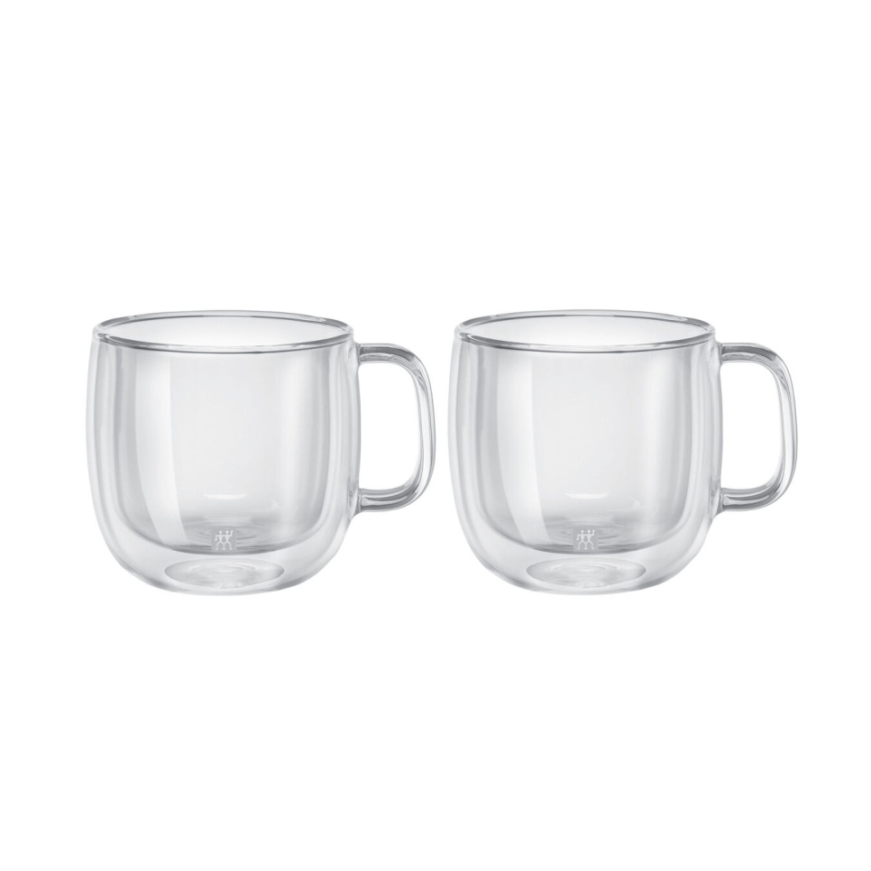 Cappuccino Cup/Tea Cup i dobbeltveggglass, 2-pack, Sorrento - Zwilling i gruppen Te og kaffe / Kaffetilbehør / Kaffekopper hos The Kitchen Lab (1418-27413)