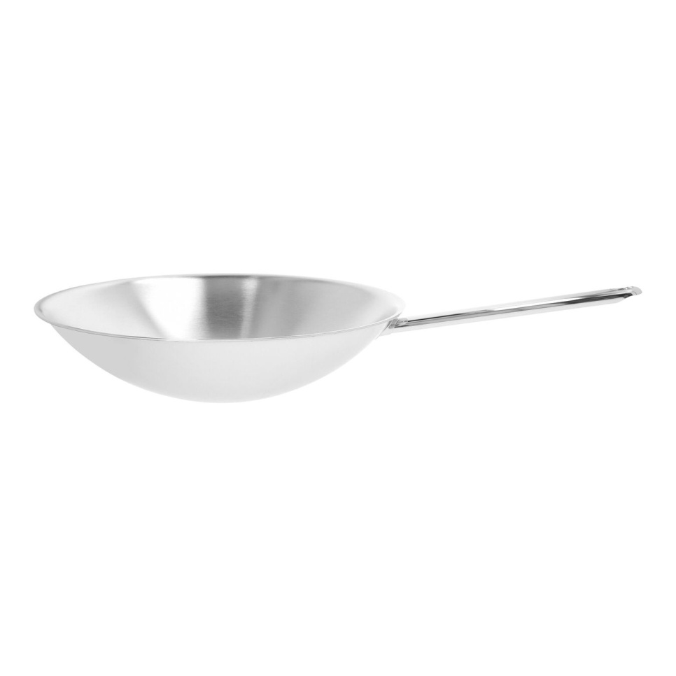 Wok panne med rund bunn i rustfritt stål, 36 cm, apollo - Demeyere i gruppen Matlaging / Stekepanne / Wokpanne hos The Kitchen Lab (1418-27428)