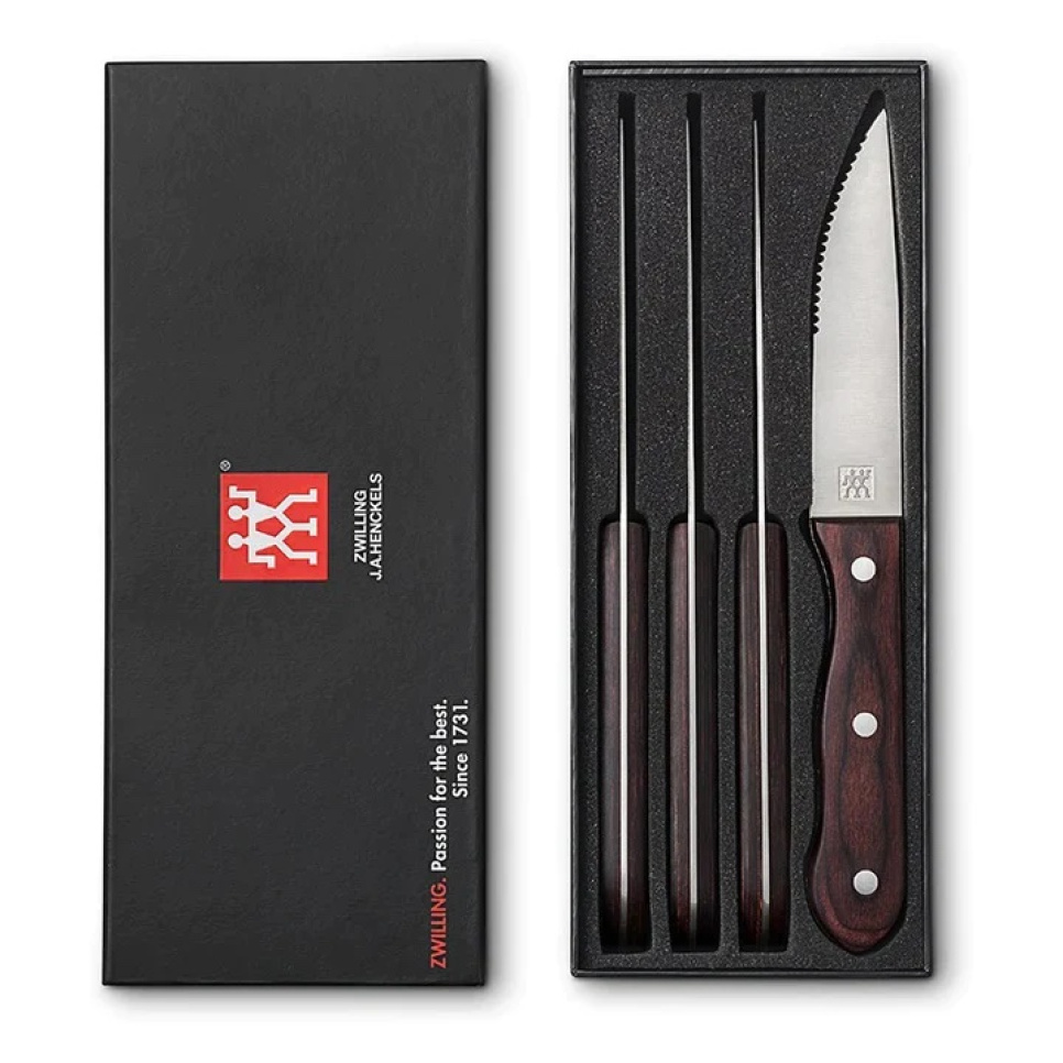 Biffkniver, 4-pakning - Zwilling i gruppen Borddekking / Bestikk / Kniver hos The Kitchen Lab (1418-28352)
