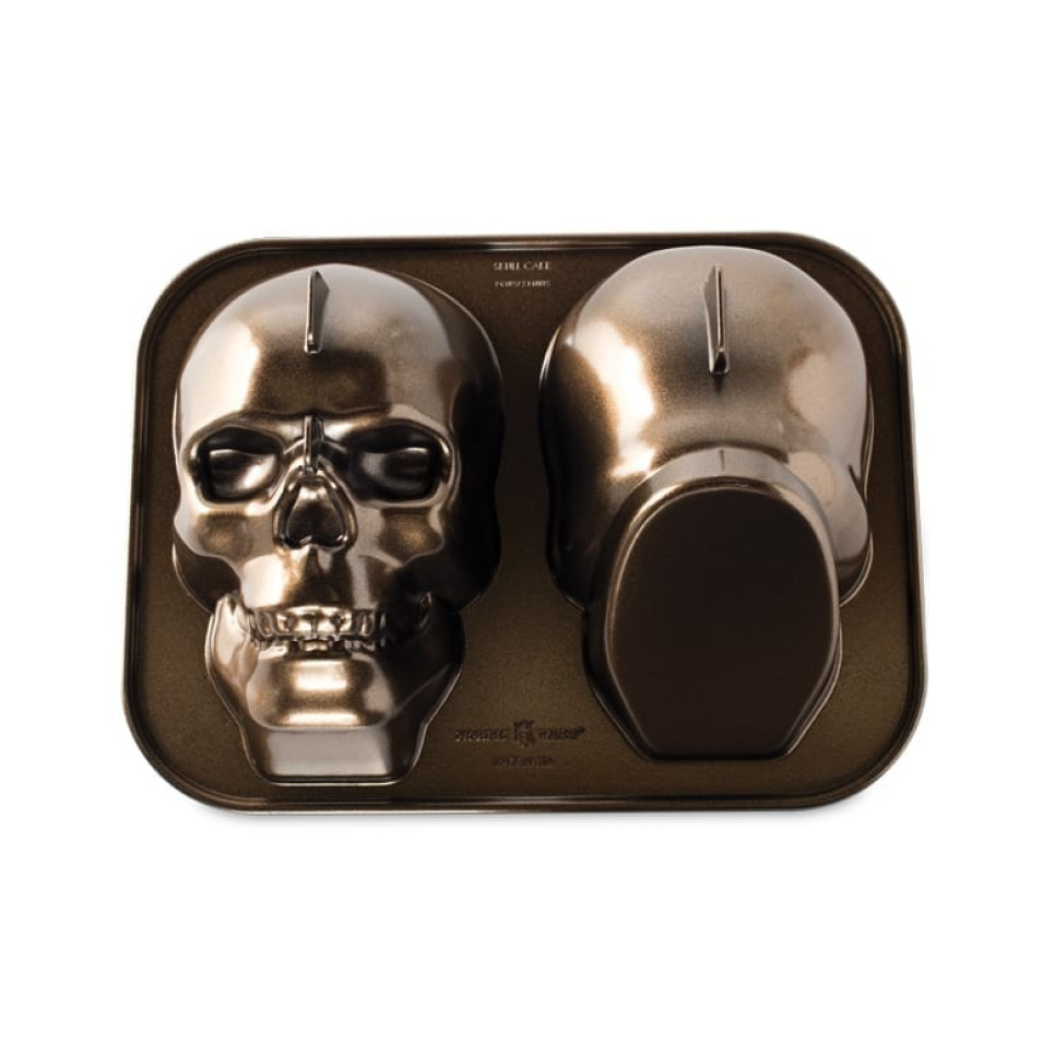 Bakeform Haunted Skull Pan - Nordic Ware i gruppen Baking / Bakeformer / Kakeformer hos The Kitchen Lab (1422-14039)