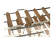 Sammenkoblingssett til modulære vinstativ - Swedish Wine Rack