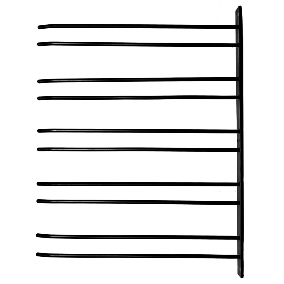 Glasshenger for veggmontering - svart, 20 glass - Hippie de Luxe Glasshenger for veggmontering - svart, 20 glass - Hippie de Luxe