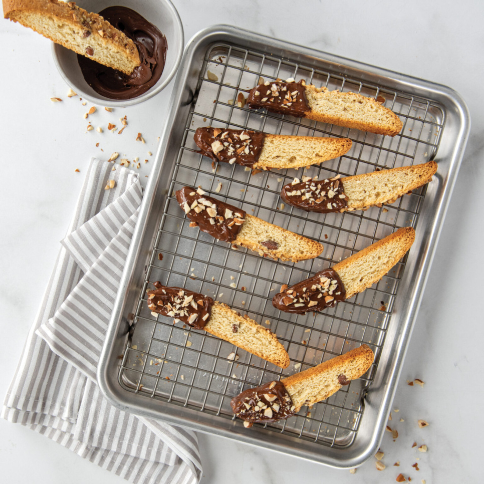 Bakeplate inn med ovn -Safe rutenett, kvartark, naturals - Nordic Ware Bakeplate inn med ovn -Safe rutenett, kvartark, naturals - Nordic Ware