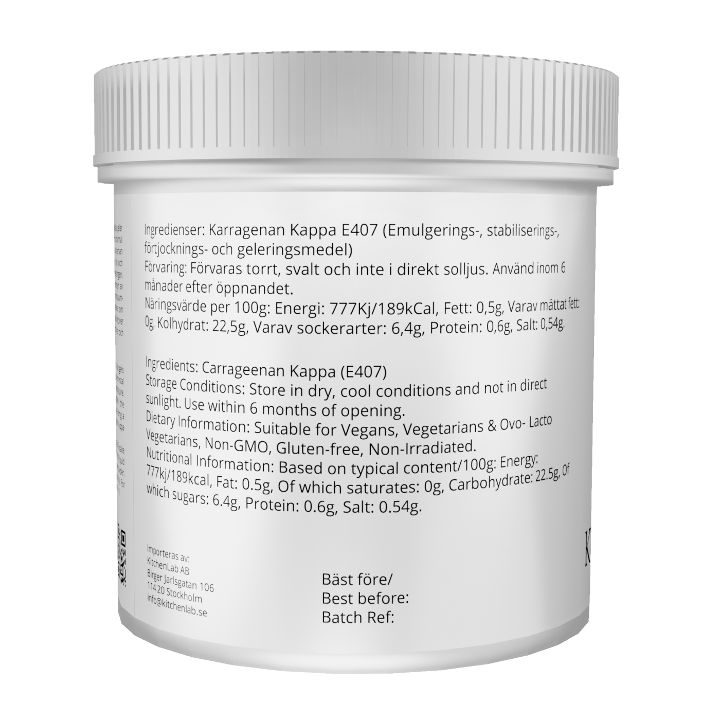 e407 Kappa Carrageenan in Ice Cream - Auxiliary but Essential