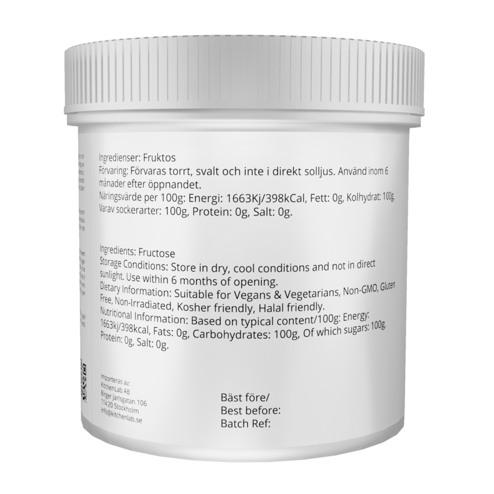 Fruktose - The Kitchen Lab