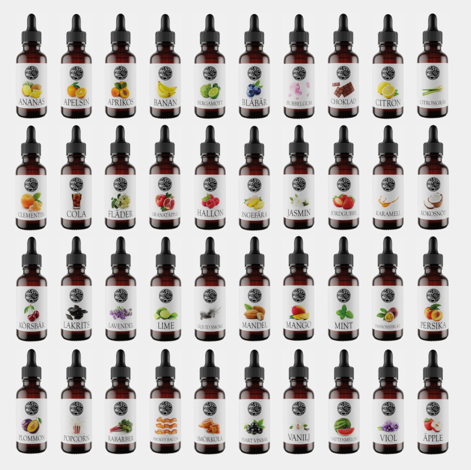 Smaksdråper, 30 ml - The Kitchen Lab