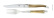 Kniv og gaffel, skaft i lyst horn, polert, Tradition - Forge de Laguiole Kniv og gaffel, skaft i lyst horn, polert, Tradition - Forge de Laguiole