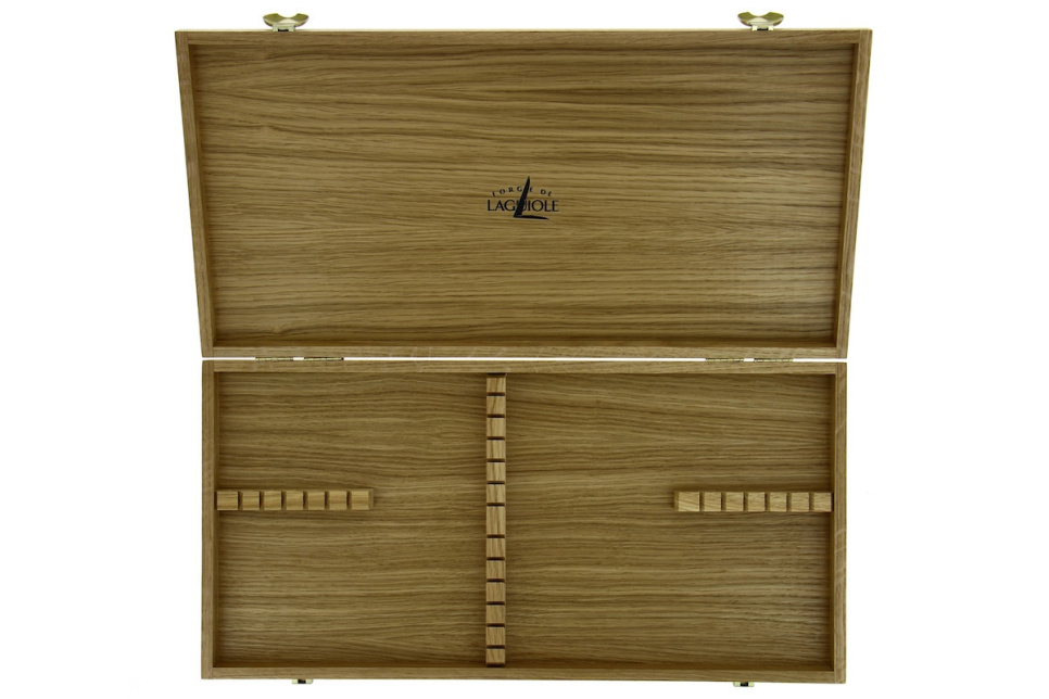 Oppbevaringsboks 03 for 24 bestikk, eik - Forge de Laguiole