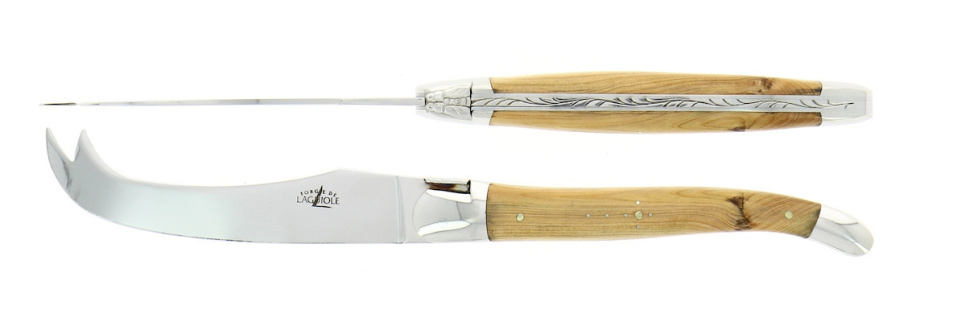 Ostesett, Håndtak av En, blank, Tradition - Forge de Laguiole