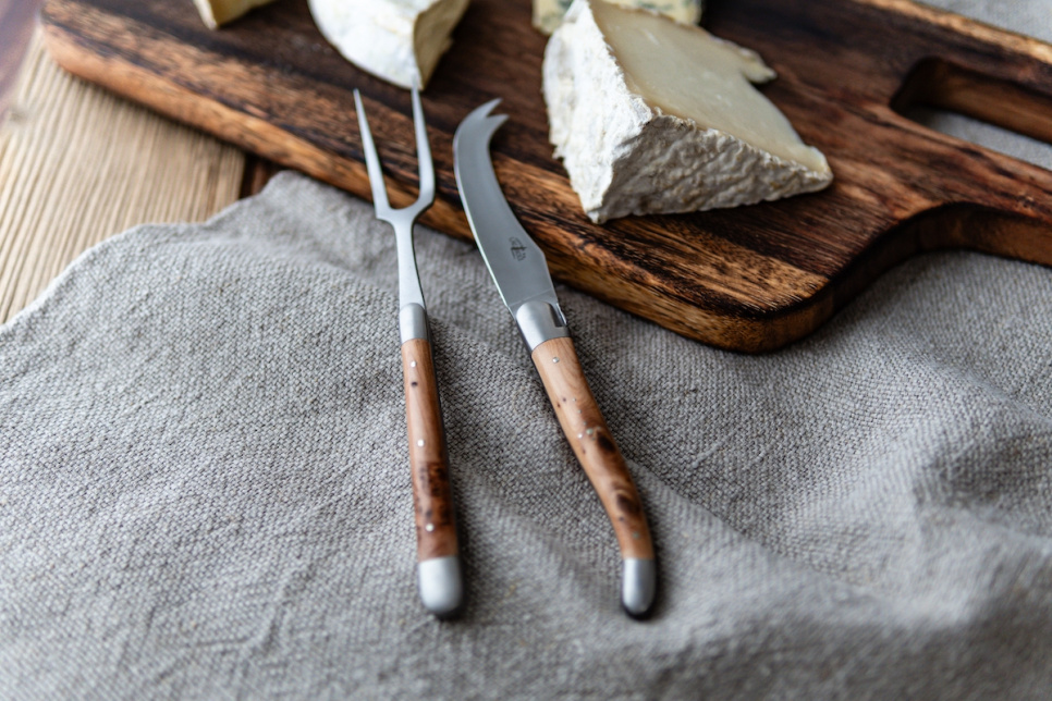 Ostesett, Håndtak av En, blank, Tradition - Forge de Laguiole