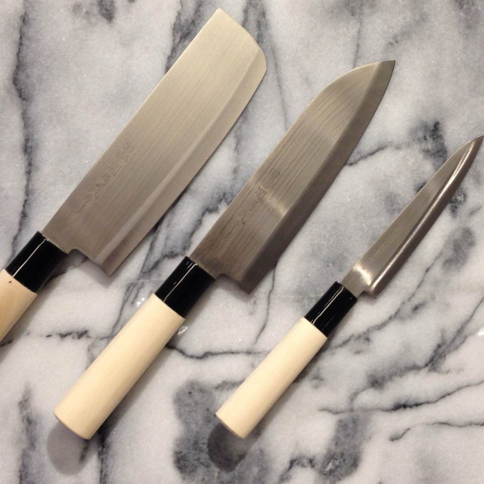 Knivsett med 3 kniver - Nippon i gruppen Matlaging / Kjøkkenkniver / Knivsett hos The Kitchen Lab (1450-13796)