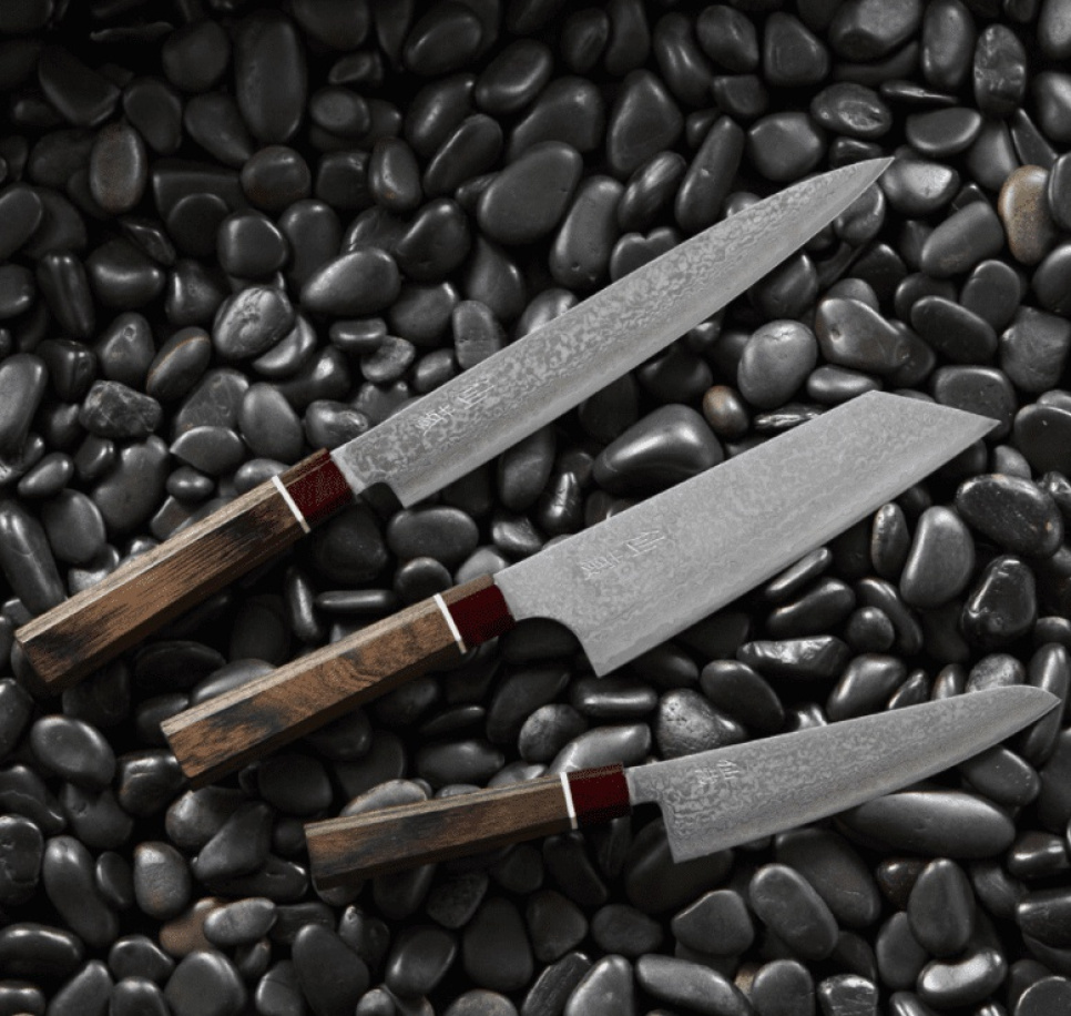 Santoku, 16,5 cm - Suncraft Octa Santoku, 16,5 cm - Suncraft Octa