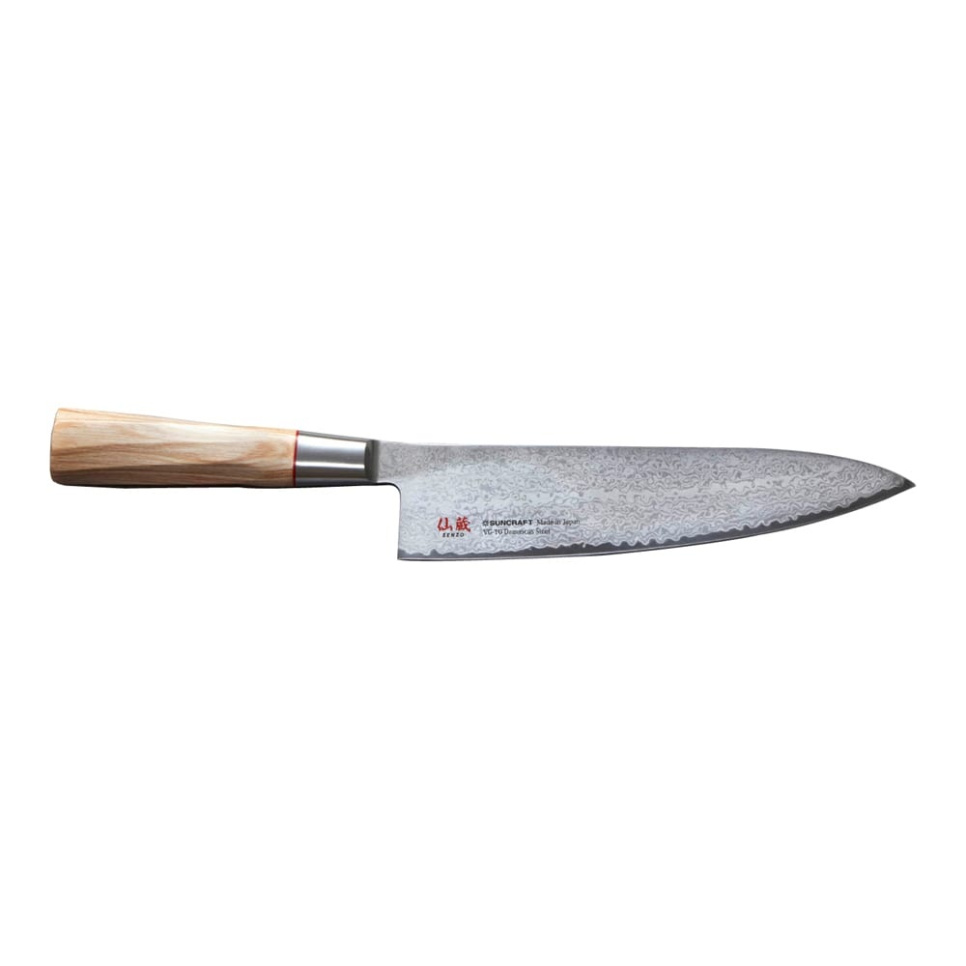 Gyoto, 20 cm - Suncraft Swirl i gruppen Matlaging / Kjøkkenkniver / Kokkekniver hos The Kitchen Lab (1450-25147)