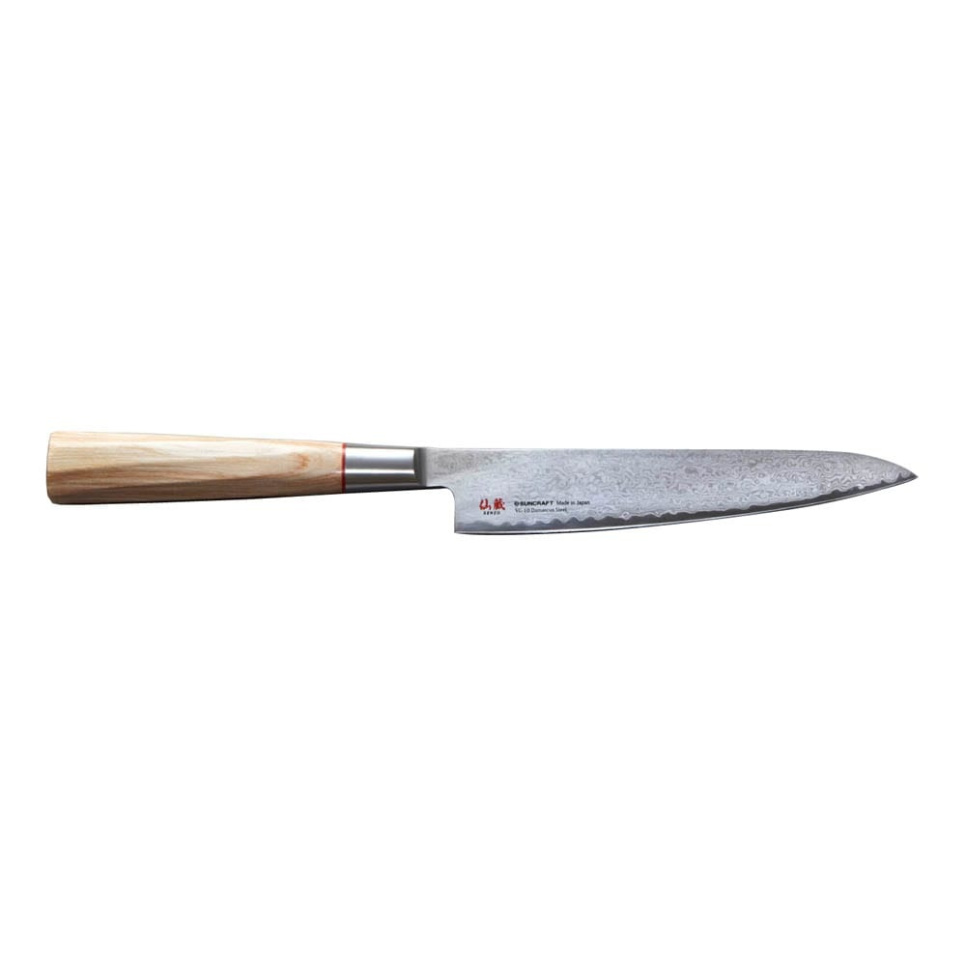 Petty, skallkniv 15 cm - Suncraft Swirl i gruppen Matlaging / Kjøkkenkniver / Allsidige kniver hos The Kitchen Lab (1450-25155)