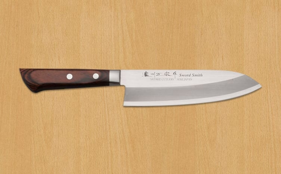 Santoku, 17 cm - Kledd i gruppen Matlaging / Kjøkkenkniver / Allsidige kniver hos The Kitchen Lab (1450-25157)