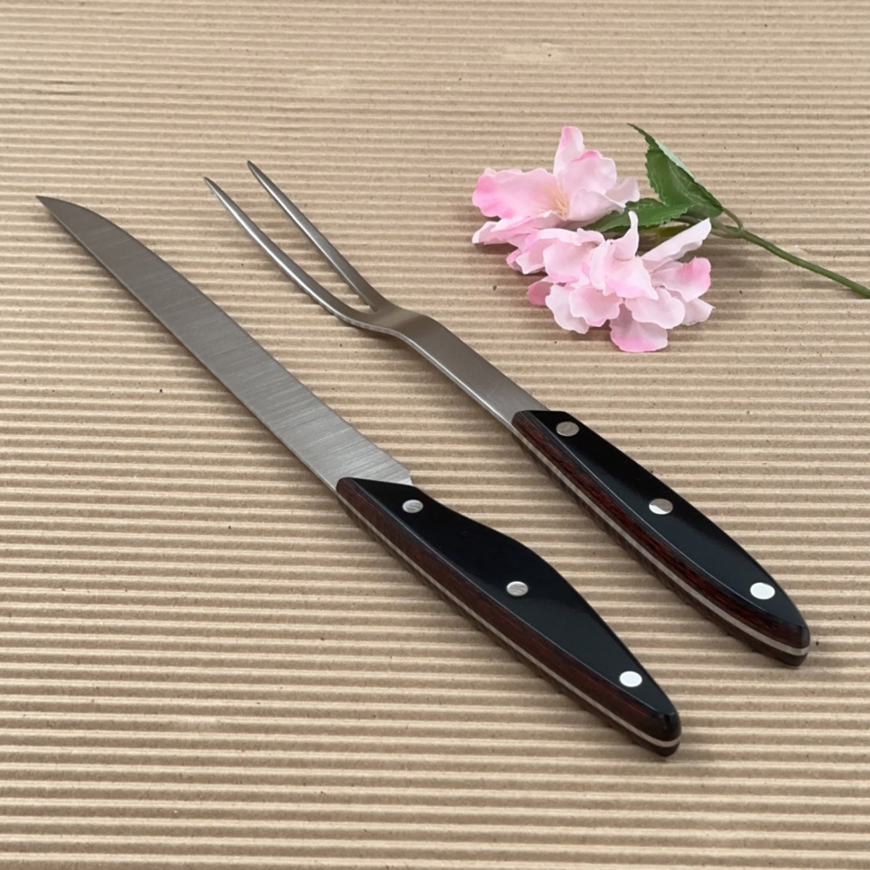 Utskjæringssett med gaffel og kniv - Jero Utskjæringssett med gaffel og kniv - Jero