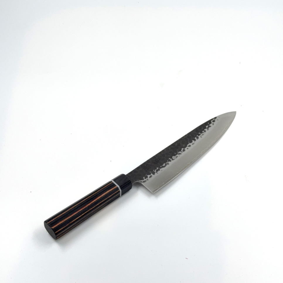 Gyuto 21 cm, Senzo SPG Strix - Suncraft i gruppen Matlaging / Kjøkkenkniver / Kokkekniver hos The Kitchen Lab (1450-36212)