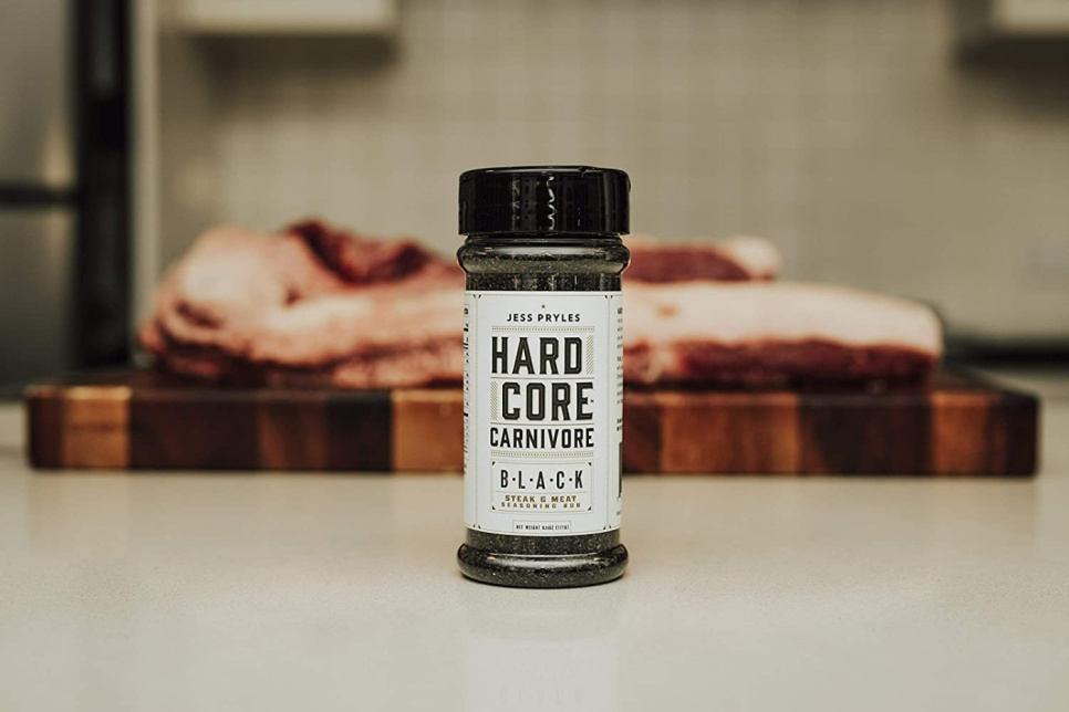 Black Rub til okse/biff/BBQ, 368 g - Hardcore Carnivore