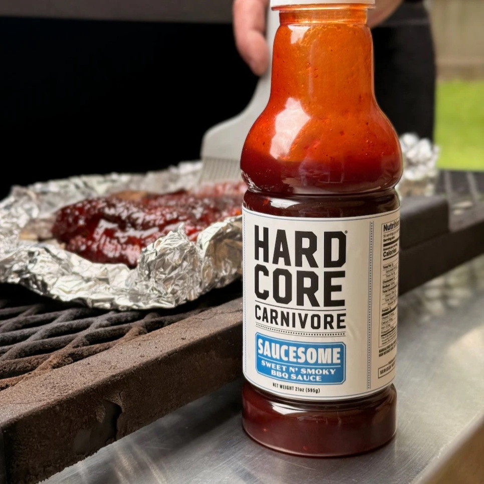Saucesome BBQ-sauce, 595gr - Hardcore Carnivore