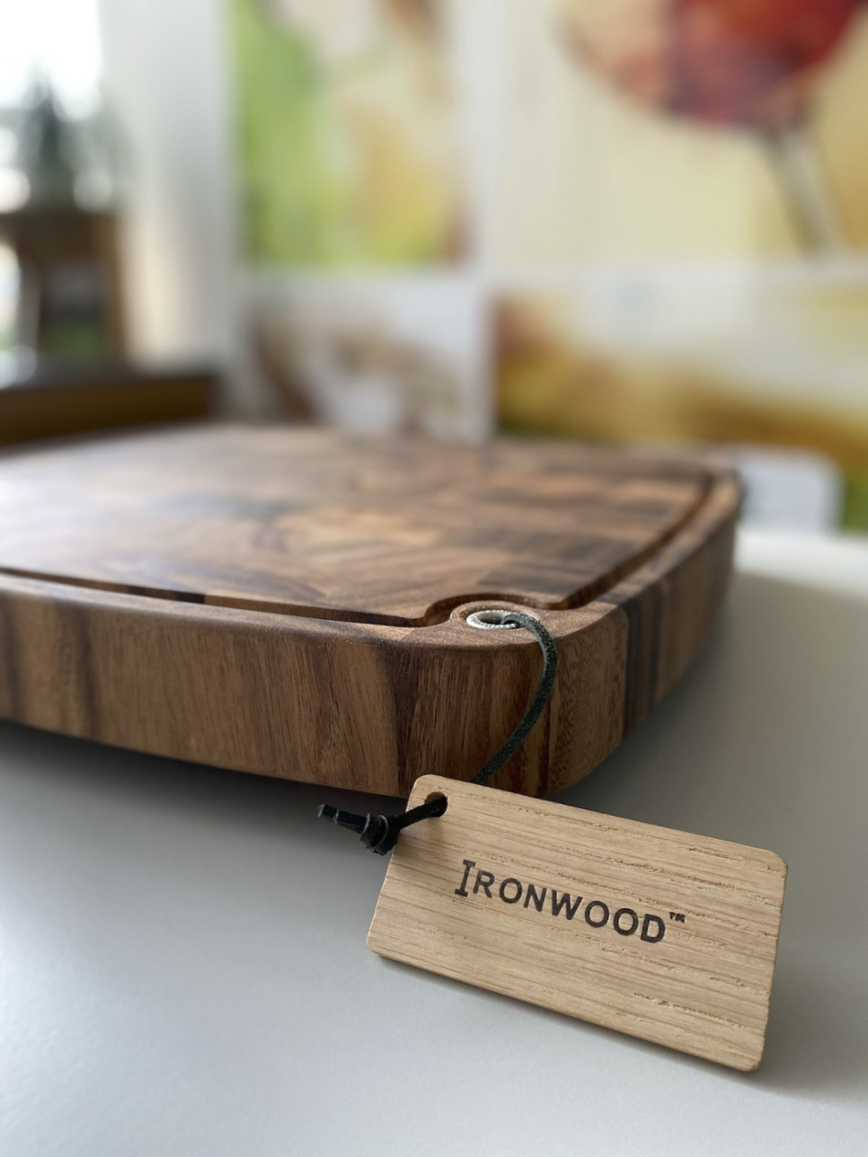Slakterblokk i akasia, Gourmet Carolina - Ironwood