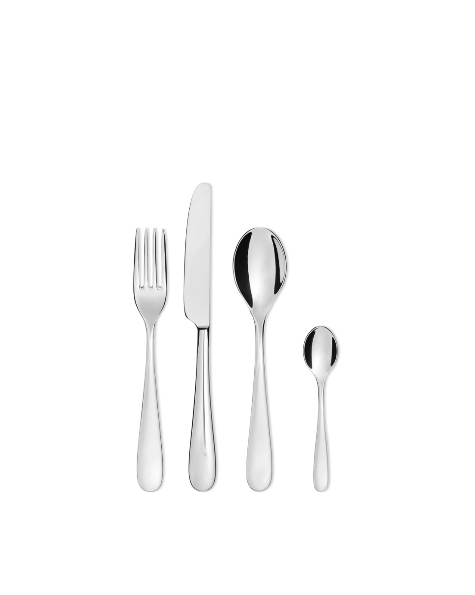 Bestikksett 24 deler, Nuovo Milano - Alessi i gruppen Borddekking / Bestikk / Bestikksett hos The Kitchen Lab (1466-12118)