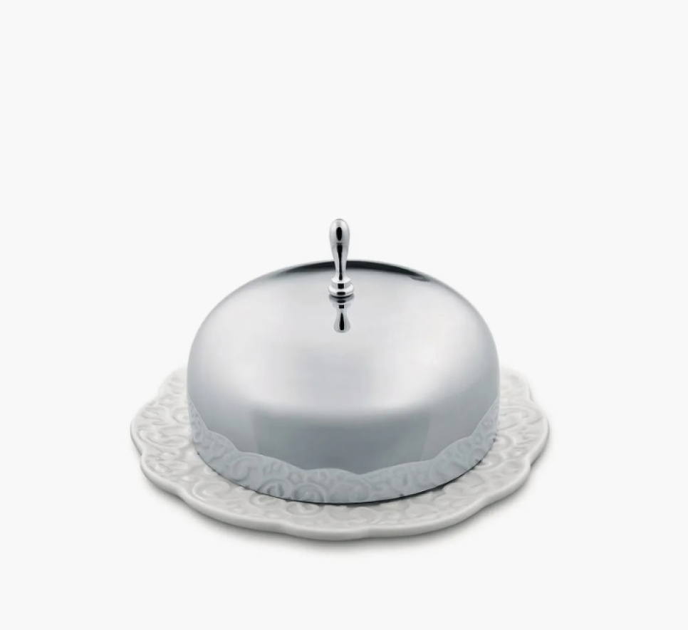 Dressed Butter dish - Alessi i gruppen Borddekking / Tallerkener, Skåler & Fat / Smørklokke hos The Kitchen Lab (1466-29585)