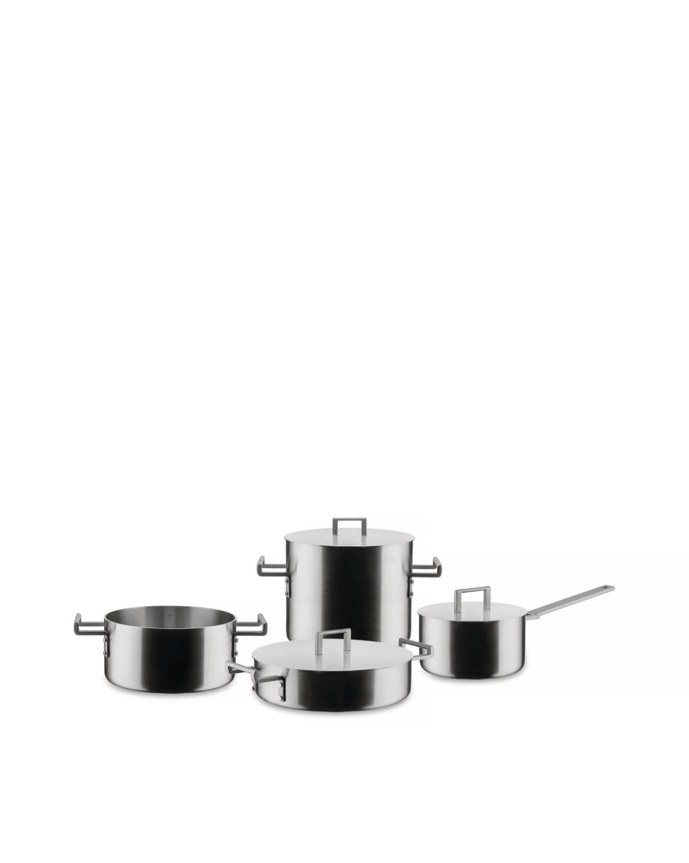 7-delt kasserollesett, Convivio - Alessi i gruppen Matlaging / Panner og Gryter / Kasseroller hos The Kitchen Lab (1466-31397)