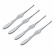 Sjømatbestikk, Colombina Fish, 4-pakning-Alessi
