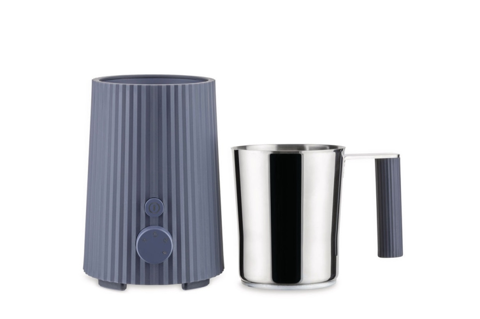 Melkeskummer, Plissé, Grå - Alessi i gruppen Te og kaffe / Kaffetilbehør / Melkeskummer hos The Kitchen Lab (1466-31429)