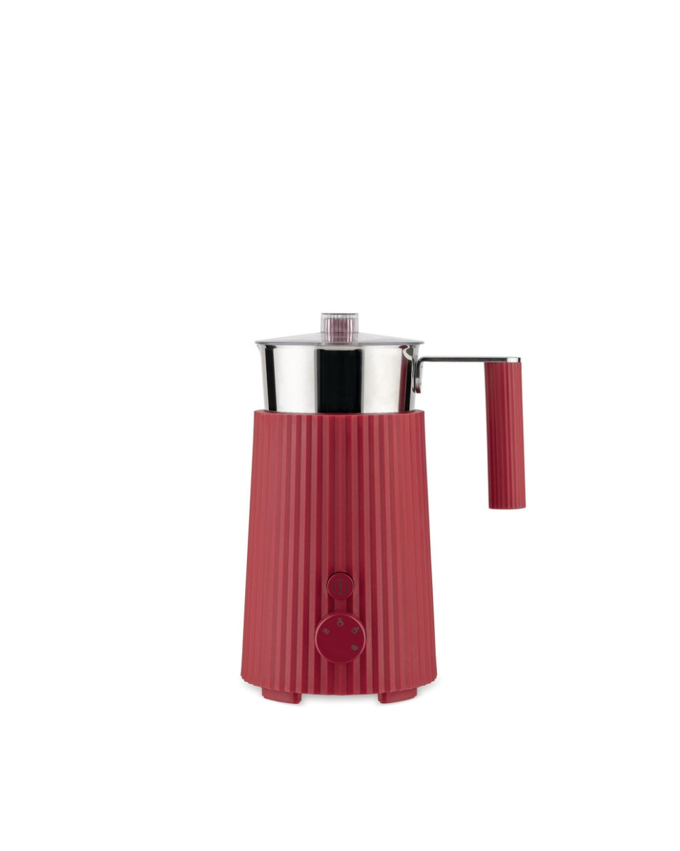 Melkeskummer, Plissé, rød - Alessi i gruppen Te og kaffe / Kaffetilbehør / Melkeskummer hos The Kitchen Lab (1466-31430)