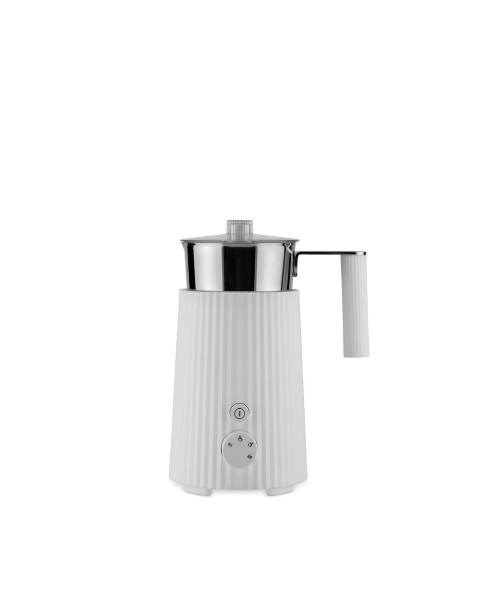Melkeskummer, Plissé, Hvit - Alessi i gruppen Te og kaffe / Kaffetilbehør / Melkeskummer hos The Kitchen Lab (1466-31431)