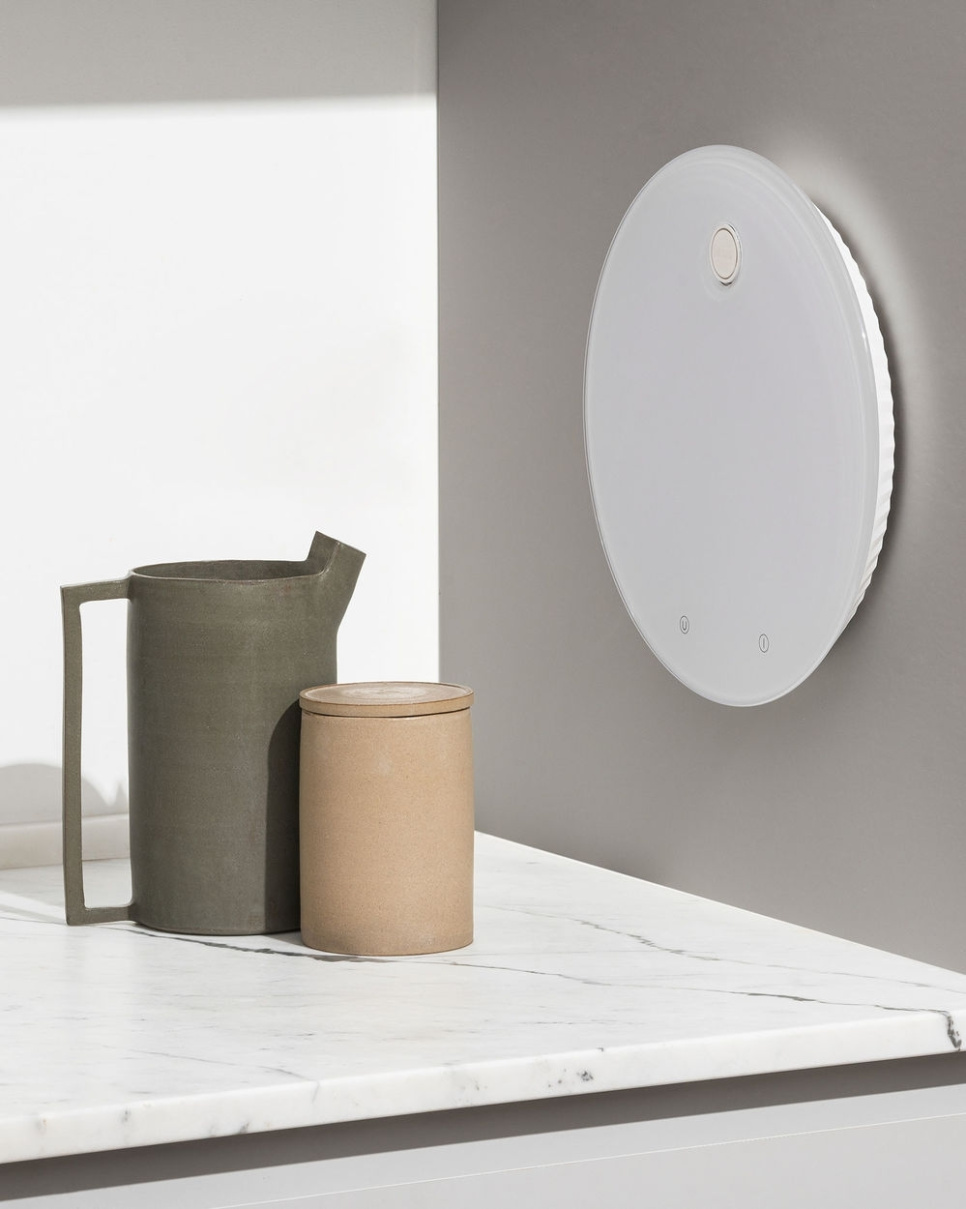 Kjøkkenvekt, Plissé, Hvit - Alessi