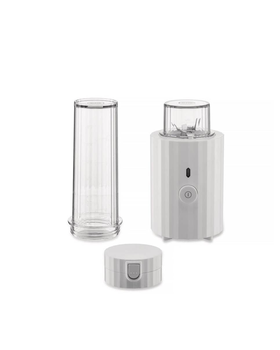 Personlig blender / mini-mikser, Plissé, hvit - Alessi