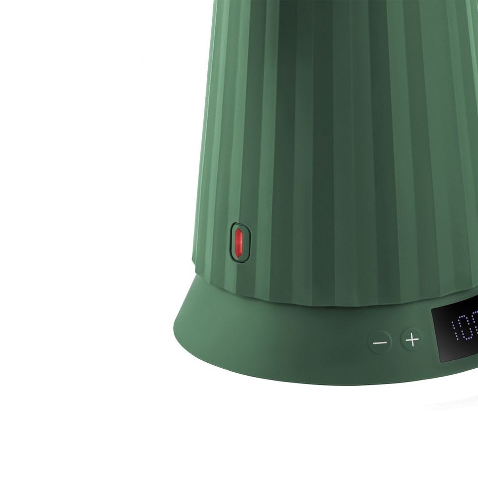 Vannkoker med temperaturkontroll, Plissé, Grønn - Alessi