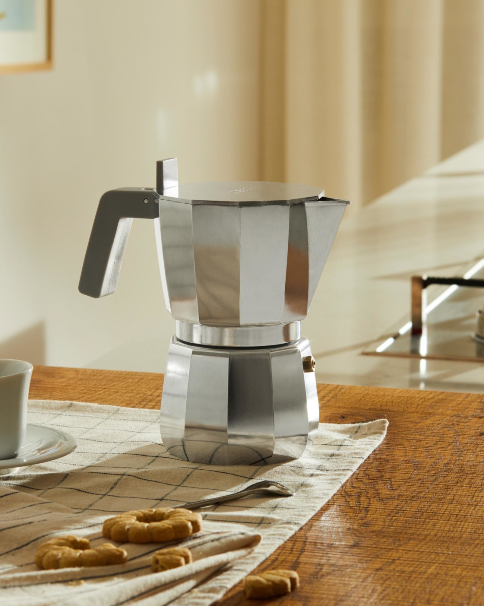 Kaffetrakter, Moka - Alessi - 3 kopper