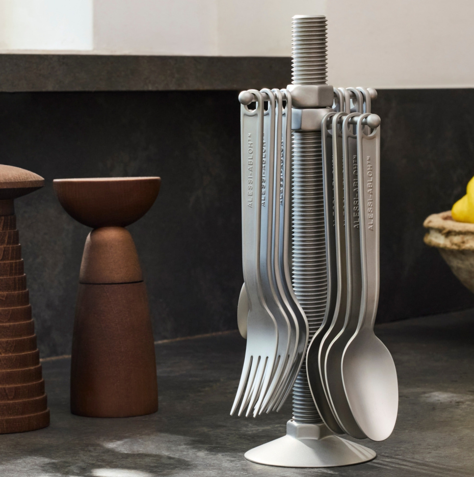Bestikksett med 16 deler + stativ, Conversational Objects - Alessi
