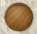 Rundt skjærebrett, Oljet eik, Ø25cm - Breka