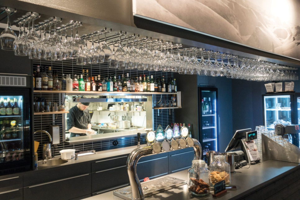 Glasshenger til takmontering - Lido